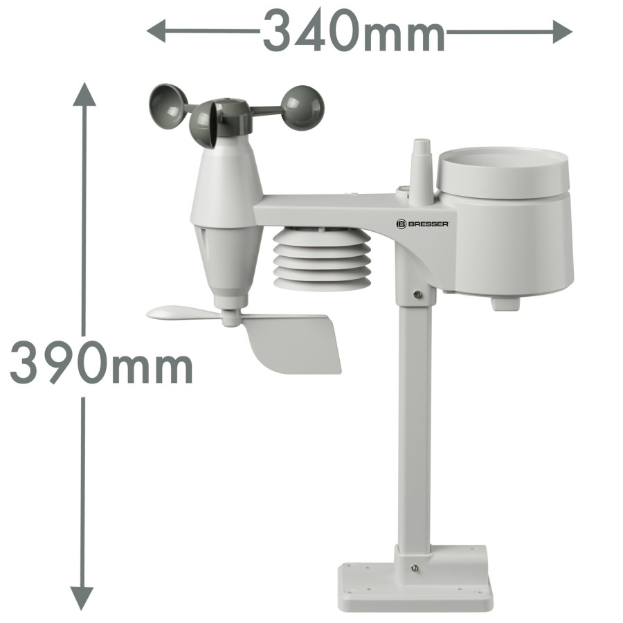 Bresser Bresser 5-In-1 Outdoor Sensor For 7002520 Professional Weather Centre Hot