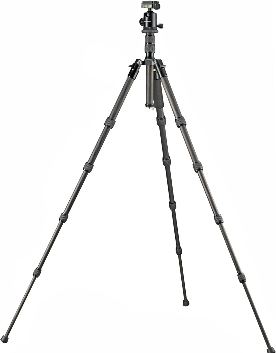 Bresser Bresser Br-2205-N1 Carbon Photo Tripod Up To 8 Kg Also Usable As Ground Level Tripod Wholesale