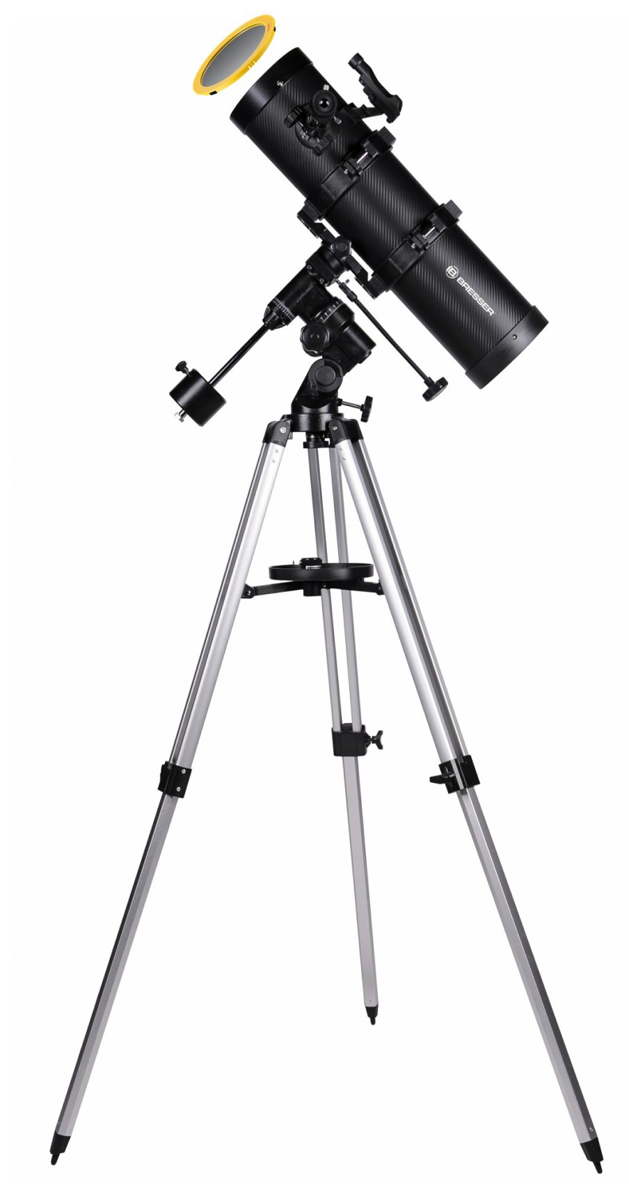 Bresser Bresser Spica-I 130/650 Eq3 Reflector Telescope With Smartphone Adapter & Solar Filter Hot