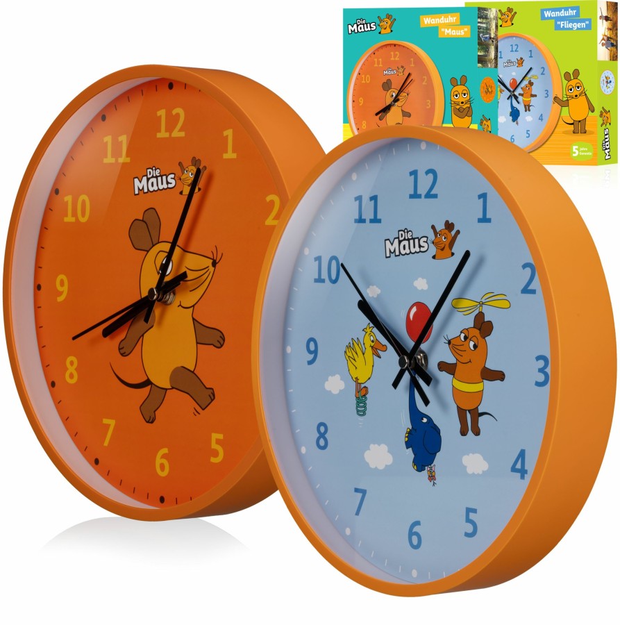 Bresser Die Maus Children'S Wall Clock New