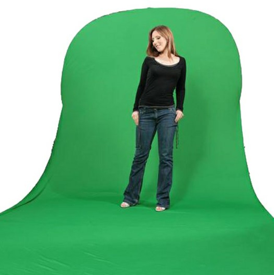 Bresser Bresser Foldable Background Br-Tr11 180 X 240 +240Cm Chromakey Green With Green Train New