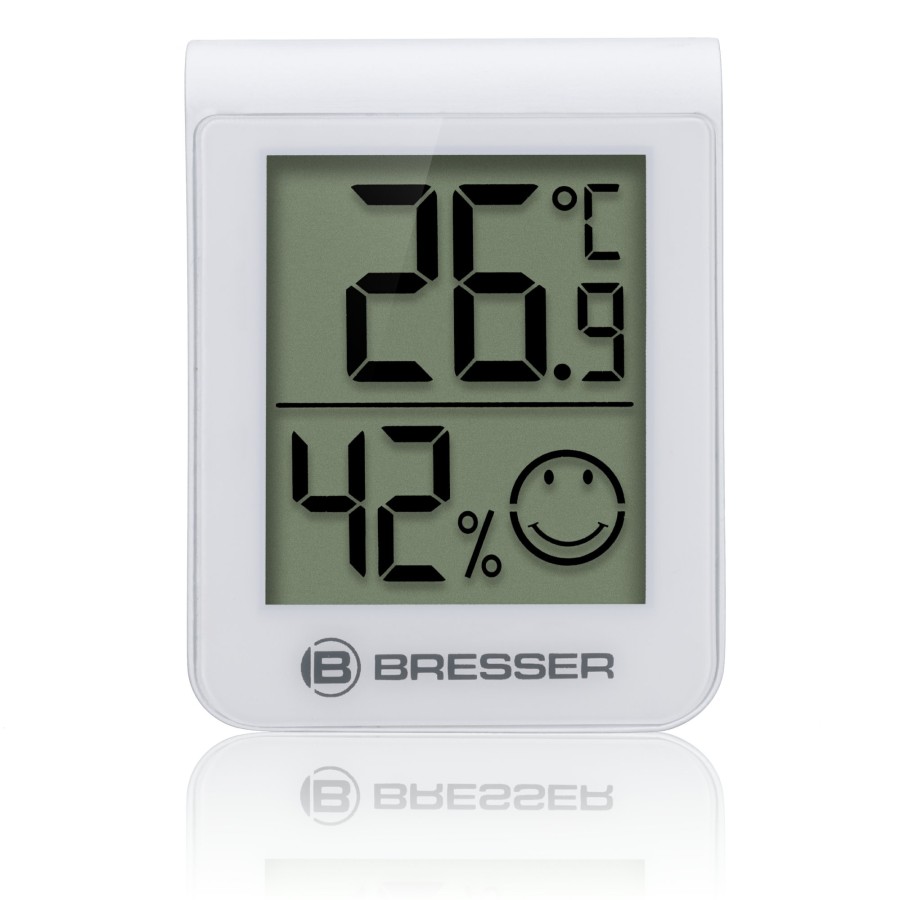 Bresser Bresser Humitemp Thermo-Hygro Indicator White Clearance