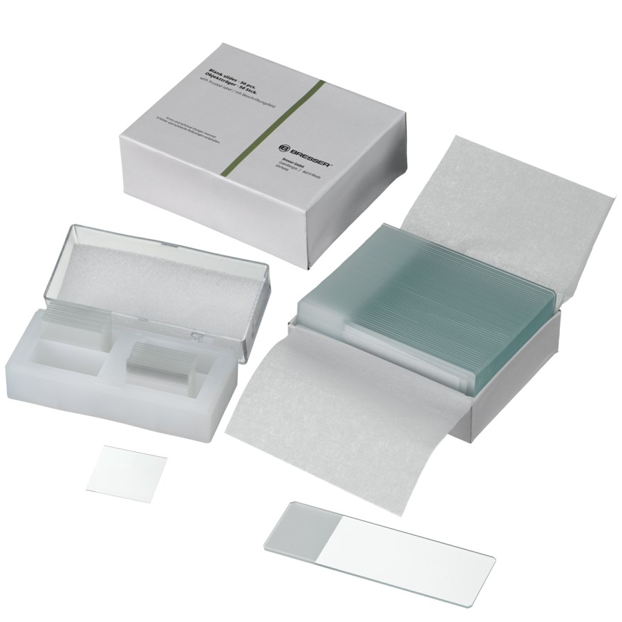 Bresser Bresser Set Microscope Slides Hot