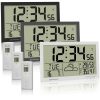 Bresser Bresser Mytime Jumbo Lcd Weather Wall Clock Online