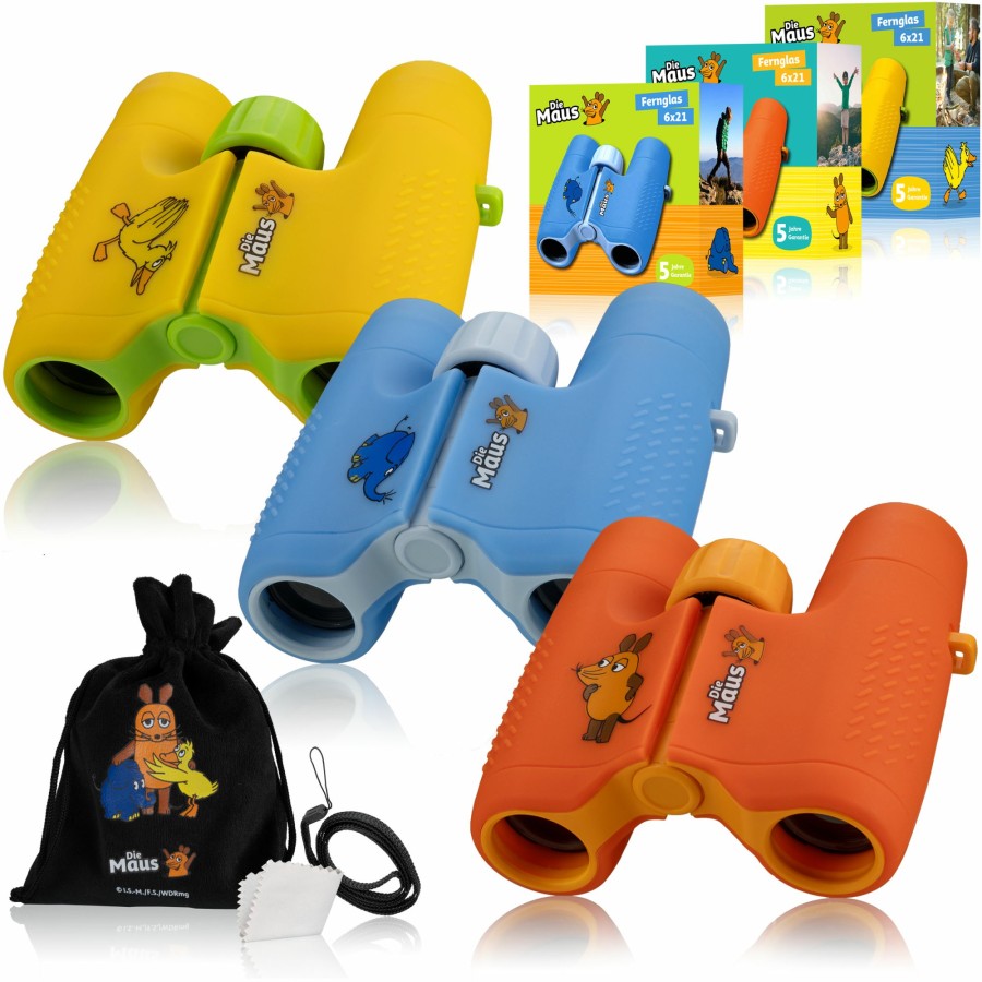 Bresser Die Maus Children'S Binoculars With Pouch Wholesale