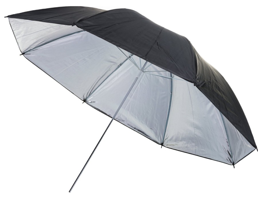 Bresser Bresser Br-Bs110 Reflective Umbrella Black/Silver 110Cm Online