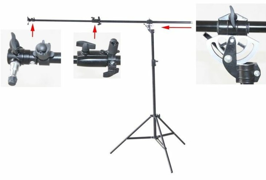 Bresser Bresser Br-Rh400 Lightstand With Swifel Arm / Reflector Holder Wholesale