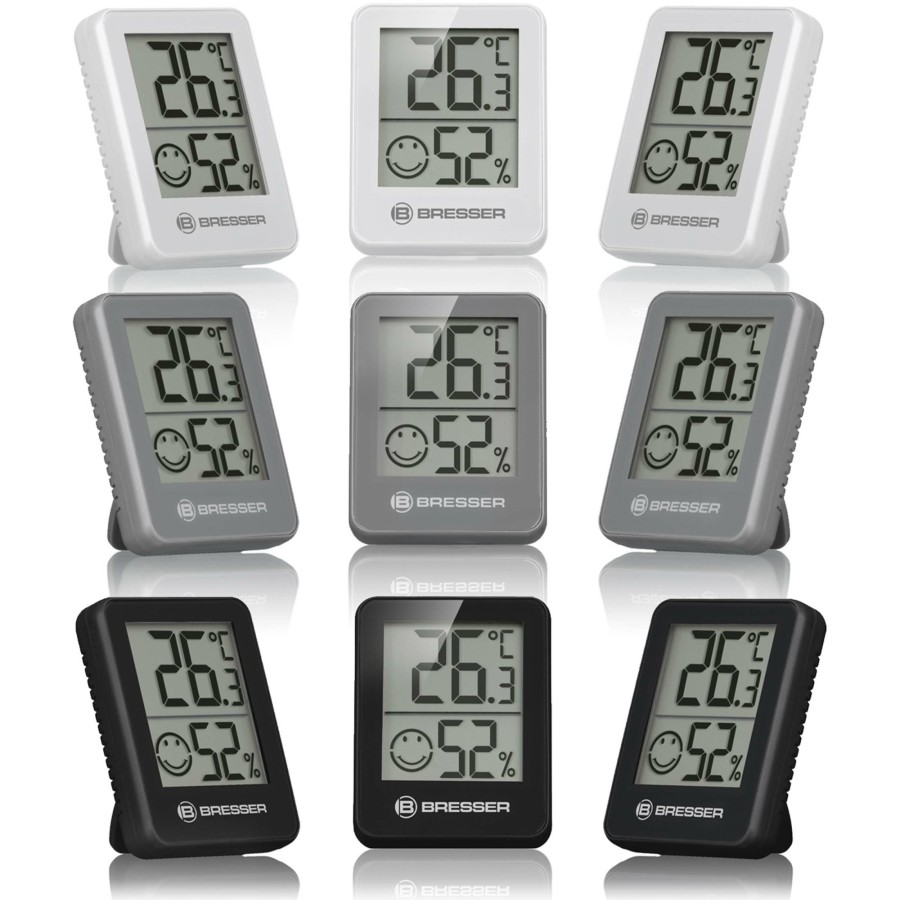 Bresser Bresser Climatemp Thermo-Hygrometer Indicator 3 Unit Set Best