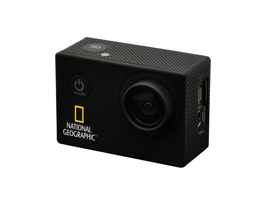 Bresser National Geographic Full-Hd Action Camera, 140°, 30M Waterproof Clearance