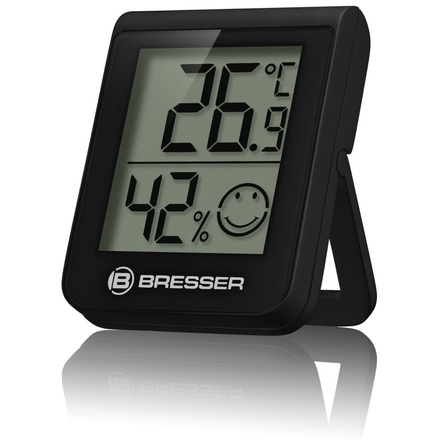 Bresser Bresser Humitemp Thermo-Hygro Indicator Black Wholesale