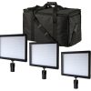 Bresser Bresser Sh-360A Bi-Color Led Panel Lights Set Of 3 Pieces Best