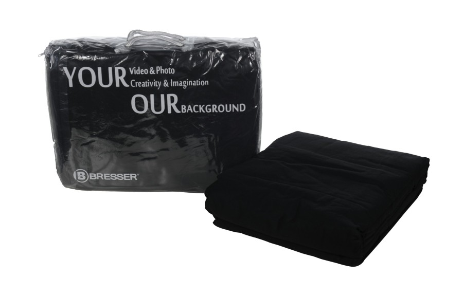 Bresser Bresser Y-9 Background Cloth 2,5 X 3M Black Hot