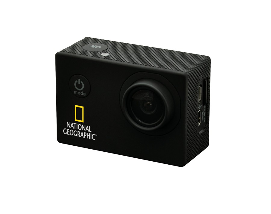 Bresser National Geographic Full-Hd Action Camera, 140°, 30M Waterproof Clearance