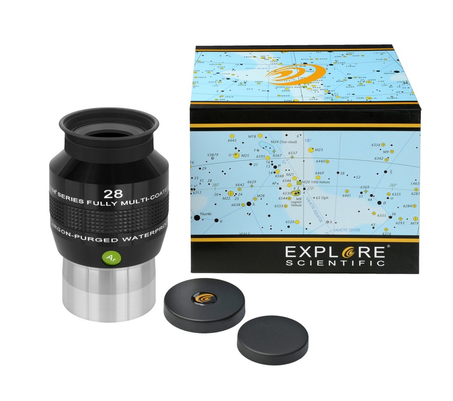 Bresser Explore Scientific 68° Ar Eyepiece 28Mm (2") Hot