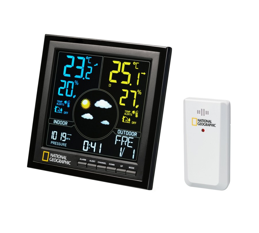 Bresser National Geographic Va Colour Rc Weather Station Online