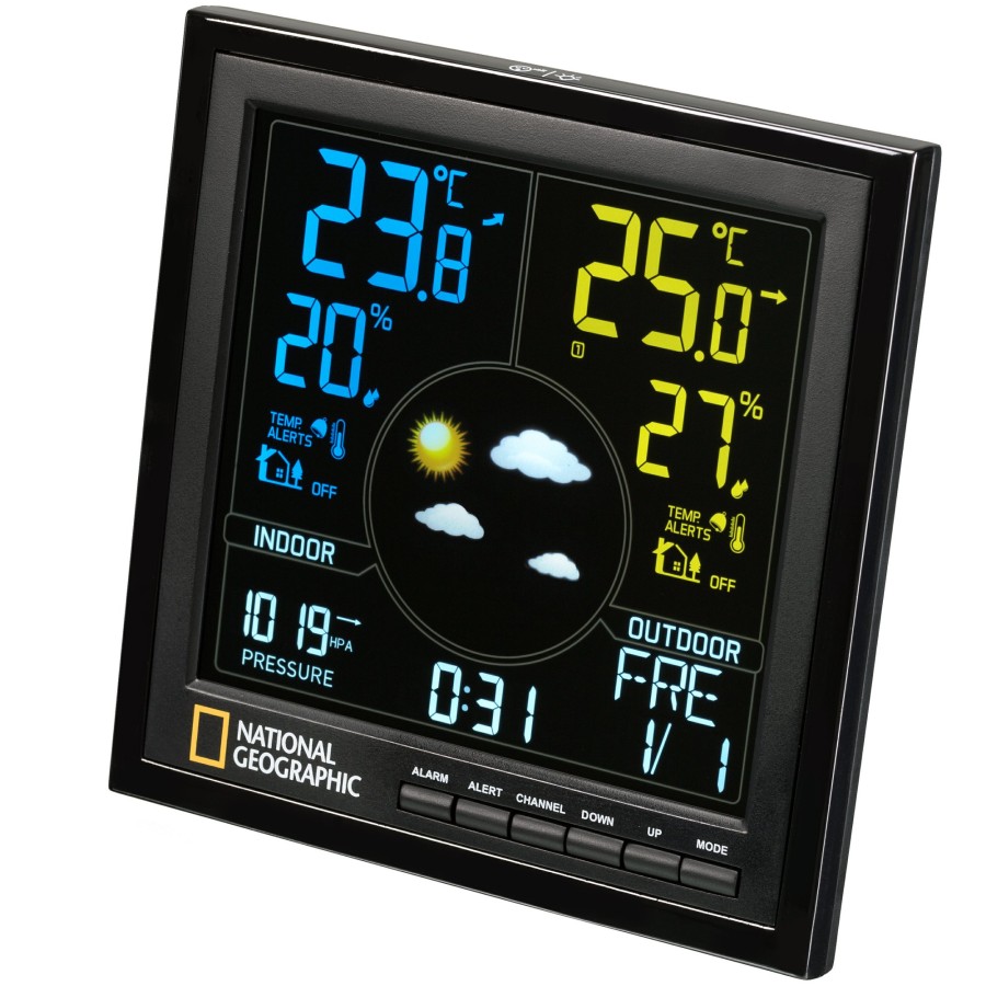 Bresser National Geographic Va Colour Rc Weather Station Online