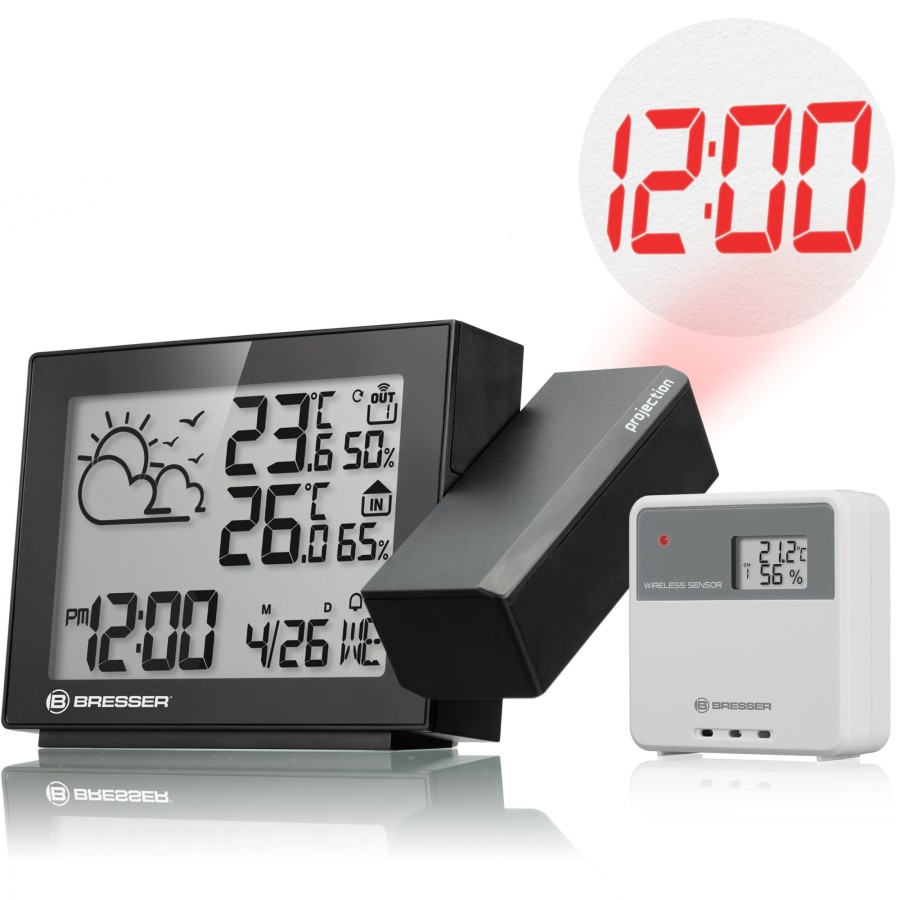 Bresser Bresser Projection Radio-Controlled Weather Station Meteotemp P Hot