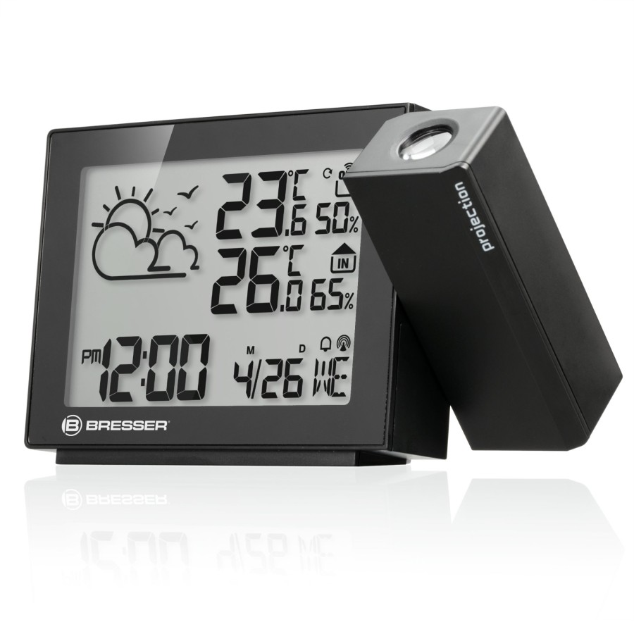 Bresser Bresser Projection Radio-Controlled Weather Station Meteotemp P Hot