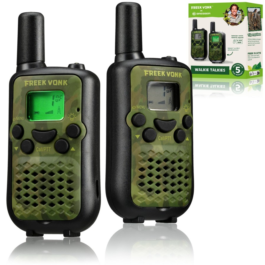 Bresser Freek Vonk Walkie-Talkies Set Of 2 Wholesale