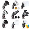 Bresser Bresser Br-Set7 7-Piece Light Shaper Set For Camera Flashes New