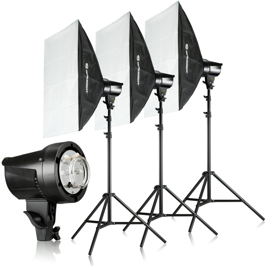 Bresser Bresser Brt-210B Studio Flash Set 3 X 200 W Best