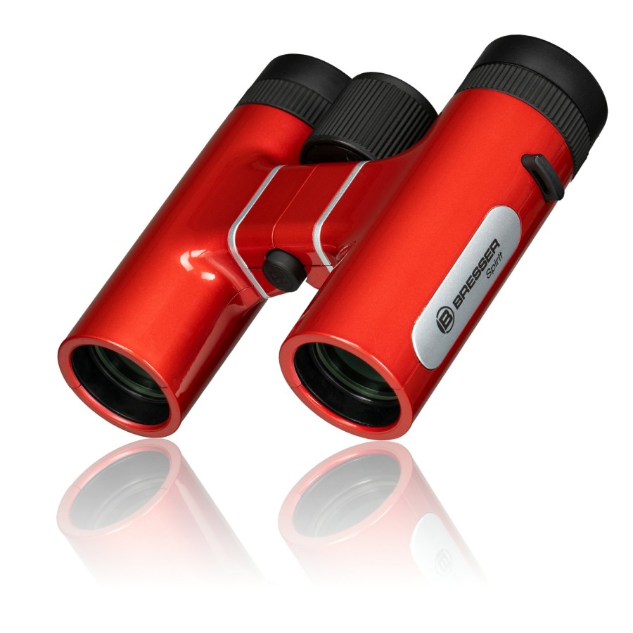 Bresser Bresser Spirit Compact Binoculars 6X24 Red Best